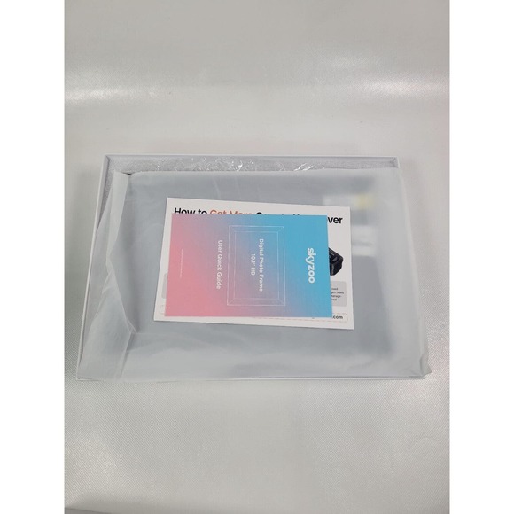 SKYZOO WiFi 10.1'' Touchscreen Digital Picture Frame with 1280 Resolution - Picture 7 of 10